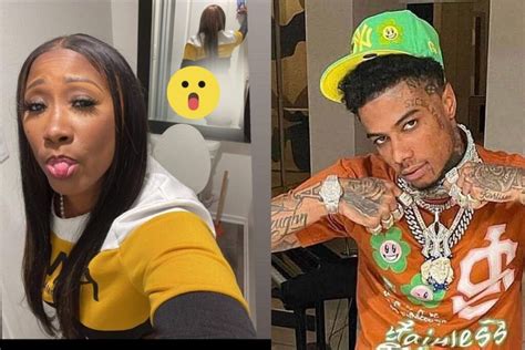 blueface mom shows her ass|Blueface mom Karlissa .